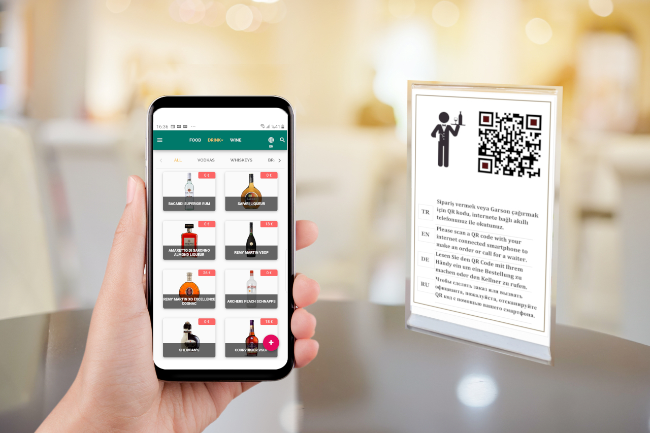 Dijital Menü - QR menü
